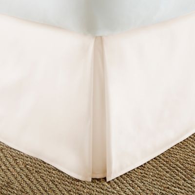 Home Collection Pleated Queen Bed Skirt in Ivory