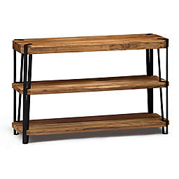 Alterre Ryegate Live Edge Wood and Metal Console Table