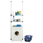 Alternate image 1 for Wenko Herkules 2-Tier Telescopic Twin Shelf Closet Organization System