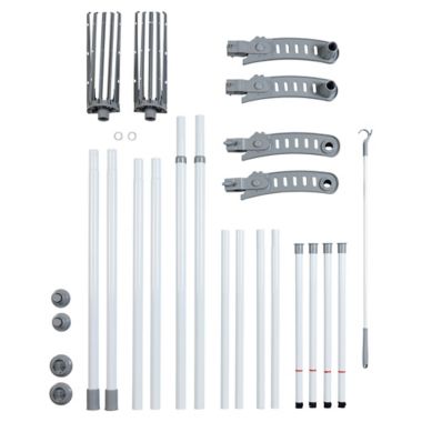 Wenko Herkules 2-Tier Telescopic Twin Shelf Closet Organization System. View a larger version of this product image.