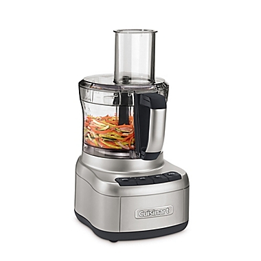 Cuisinart&reg; Elemental 8-Cup Food Processor with 3-Cup Bowl in Gunmetal. View a larger version of this product image.