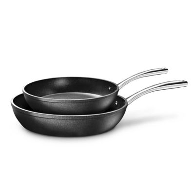 cooks frying pan