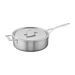 Demeyere Industry Stainless Steel Covered Saute Pan