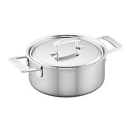 Demeyere Industry 5.5 qt. Stainless Steel Covered Dutch Oven