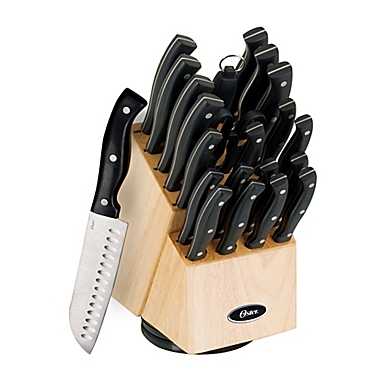 Oster&reg; Winsted 22-Piece Knife Block Set in Black. View a larger version of this product image.