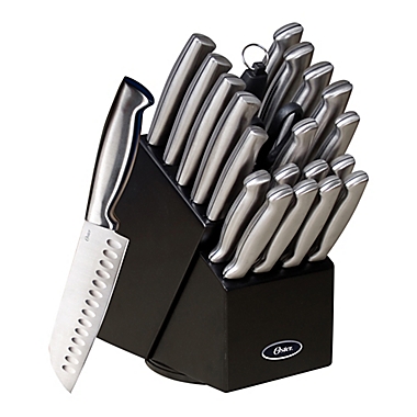 Oster&reg; Baldwyn 22-Piece Knife Block Set in Black. View a larger version of this product image.