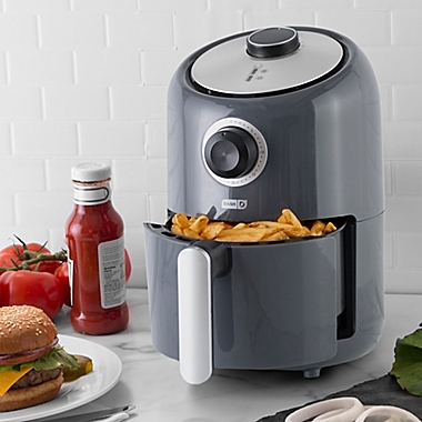 Dash&reg; 2 qt. Compact Air Fryer in Grey. View a larger version of this product image.
