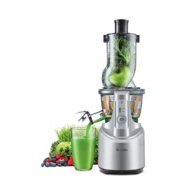 Breville - the Big Squeeze Masticating Juicer - Silver