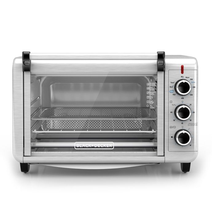 Black Decker Crisp N Bake Air Fry Toaster Oven Bed Bath Beyond