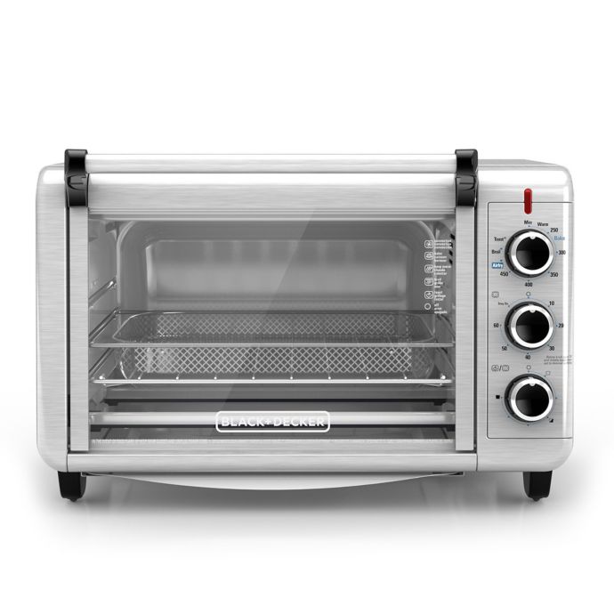 Black Decker Crisp N Bake Air Fry Toaster Oven Bed Bath And