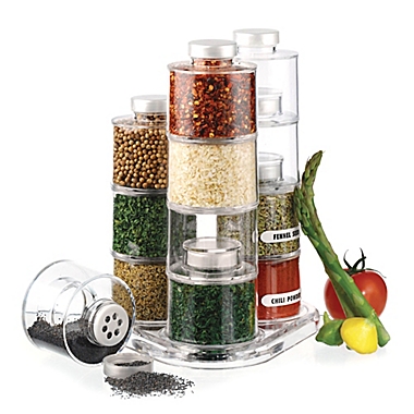 Prodyne 12-Bottle Spice Tower Carousel. View a larger version of this product image.
