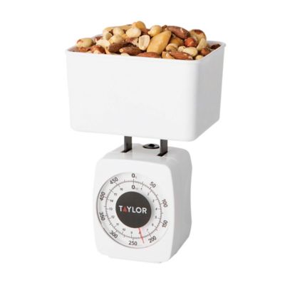 Taylor 16 Oz Food Scale In White Bed Bath Beyond