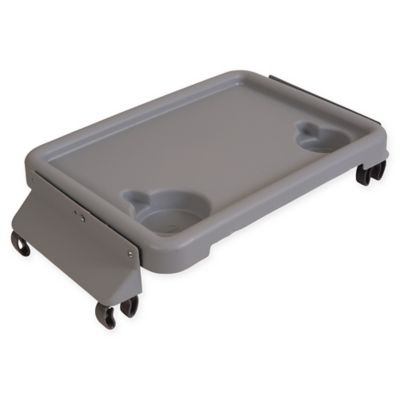 DMI Folding Walker Tray With Cup Holders in Grey | Bed ...