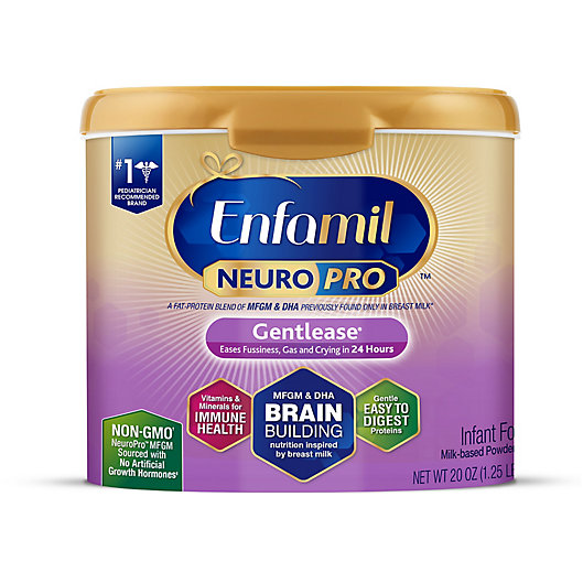 Alternate image 1 for Enfamil™ NeuroPro™ Gentlease® 20 oz. Powder Infant Formula Tub