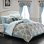 Alternate image 0 for Chic Home Slade 20-Piece King Comforter Set in Green