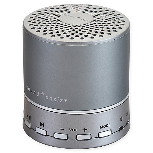 Alternate image 1 for Sound Oasis® Bluetooth Sleep Sound Therapy Machine in Silver