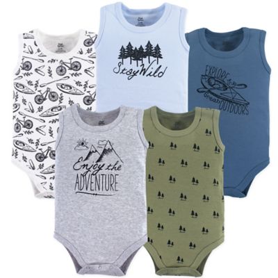 Yoga Sprout 5-Pack Adventure Sleeveless Bodysuits