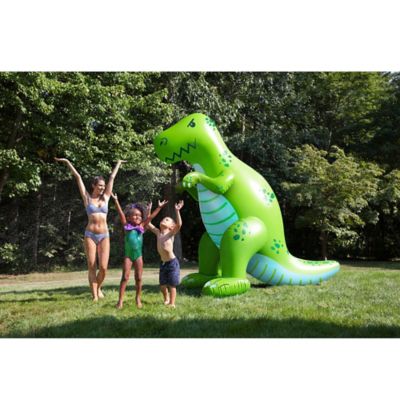 BigMouth Inc. 6 1/2 Foot Dinosaur Sprinkler in Green
