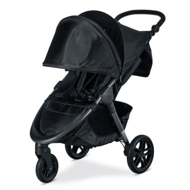 Britax&reg; B-Free Cool Flow Collection Stroller in Teal. View a larger version of this product image.