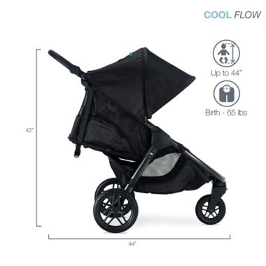 Britax&reg; B-Free Cool Flow Collection Stroller in Teal. View a larger version of this product image.