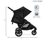 Alternate image 8 for BRITAX&reg; B-Free Cool Flow Collection Stroller in Grey