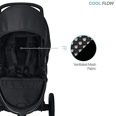 BRITAX&reg; B-Free Cool Flow Collection Stroller in Grey. View a larger version of this product image.