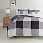 Alternate image 0 for Simply Essential&trade; Block Plaid 7-Piece Full/Full XL Comforter Set in Grey