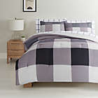 Alternate image 0 for Simply Essential&trade; Vertical Colorblock 5-Piece Twin/Twin XL Comforter Set in Grey