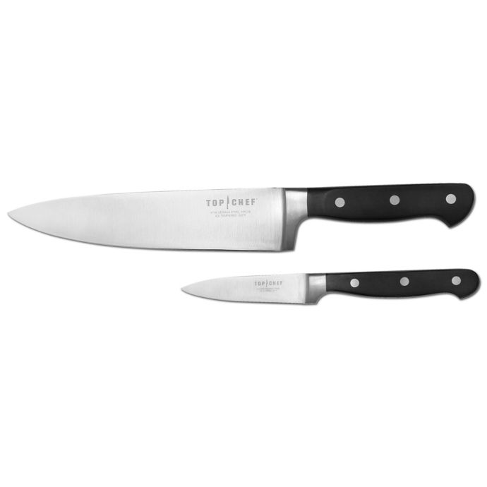 Top Chef® Premier 2Piece Chef Knife Set in Black Bed Bath & Beyond