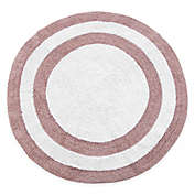 Concentric Rings 36" Round Reversible Bath Mat