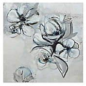 Renwil 70% Hand Painted Floral 24-Inch x 24-Inch Wall Art