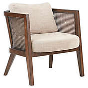 INK+IVY  Upholstered Sonia Chair in Camel