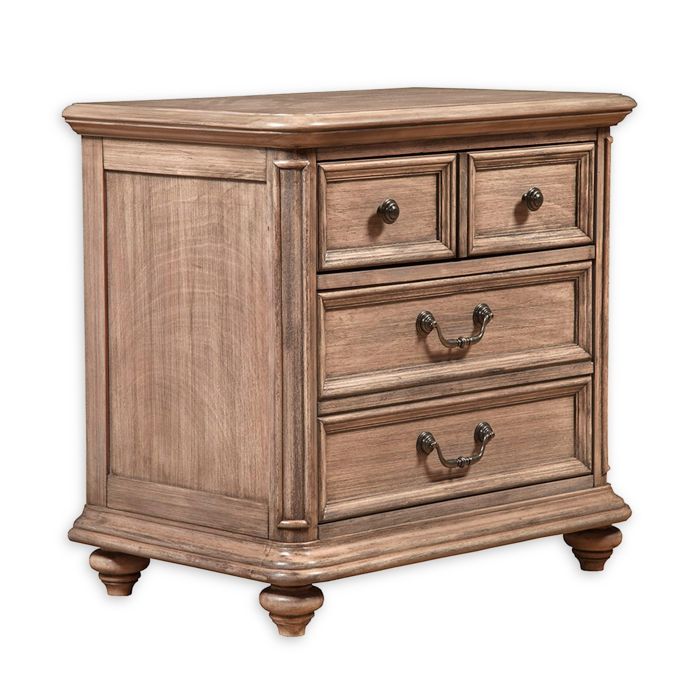 Melbourne 2 Drawer Mahogany Nightstand In Truffle Bed Bath Beyond