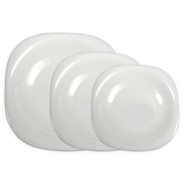 Luminarc Carine Dinnerware Collection in White. View a larger version of this product image.