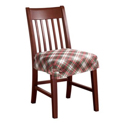 tartan dining chair covers