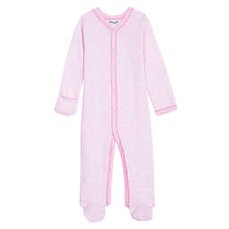 Splendid Kids Striped Footed Coverall in Pink