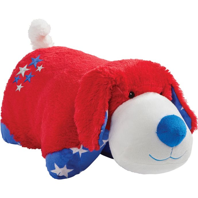 Pillow Pets Americana Red Puppy Pillow Pet In Red Buybuy Baby