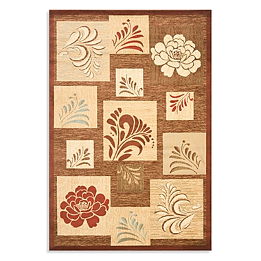 Safavieh Brighton 8-Foot 9-Inch x 12-Foot Room Size Rug in Brown/Multi. View a larger version of this product image.