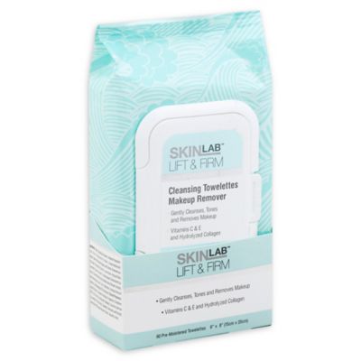 SkinLab&trade; Lift &amp; Firm 60-Count Makeup Remover Cleansing Towellettes