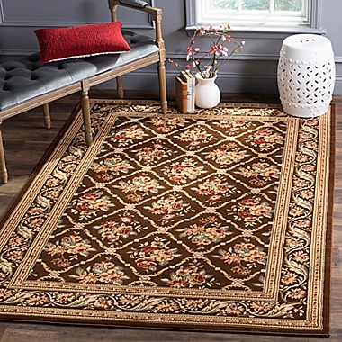 Safavieh Courtland 4-Foot x 6-Foot Room Size Rug in Brown. View a larger version of this product image.