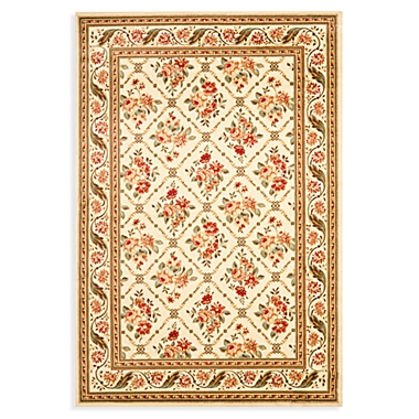 Safavieh Courtland 4-Foot x 6-Foot Accent Rug in Ivory. View a larger version of this product image.