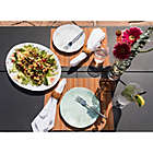 Alternate image 2 for Sanibel Melamine Dinner Plates in Sail White (Set of 6)