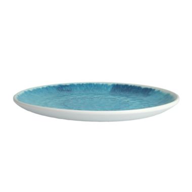 Flora 9-Inch Coupe Melamine Plates in Blue (Set of 12) | Bed Bath & Beyond