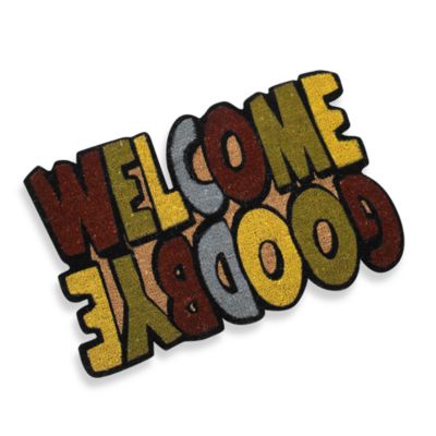 Welcome Goodbye Door Mat Bed Bath And Beyond Canada
