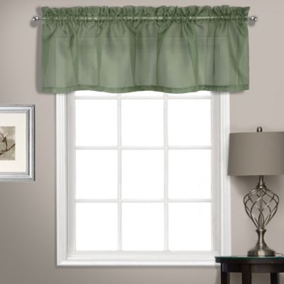 sheer voile valances