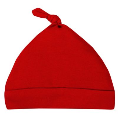 red baby beanie hat