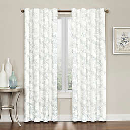 Brielle Embroidery Rod Pocket/Back Tab Window Curtain Panel (Single)