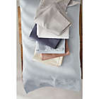 Alternate image 4 for Nestwell&trade; Cotton Sateen 400-Thread-Count Twin XL Fitted Sheet in Shadow Grey