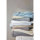 Alternate image 1 for Nestwell&trade; Flatweave MicroCotton&reg; King Blanket in Light Grey