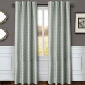 Sawyer Geo Rod Pocket/Back Tab Window Curtain Panel (Single)